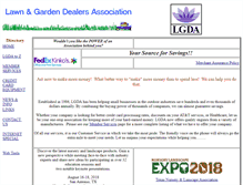 Tablet Screenshot of lgda.com
